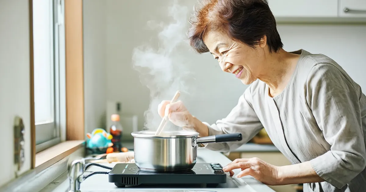 高齢者向けIHクッキングヒーターおすすめ5選！補助金も解説
