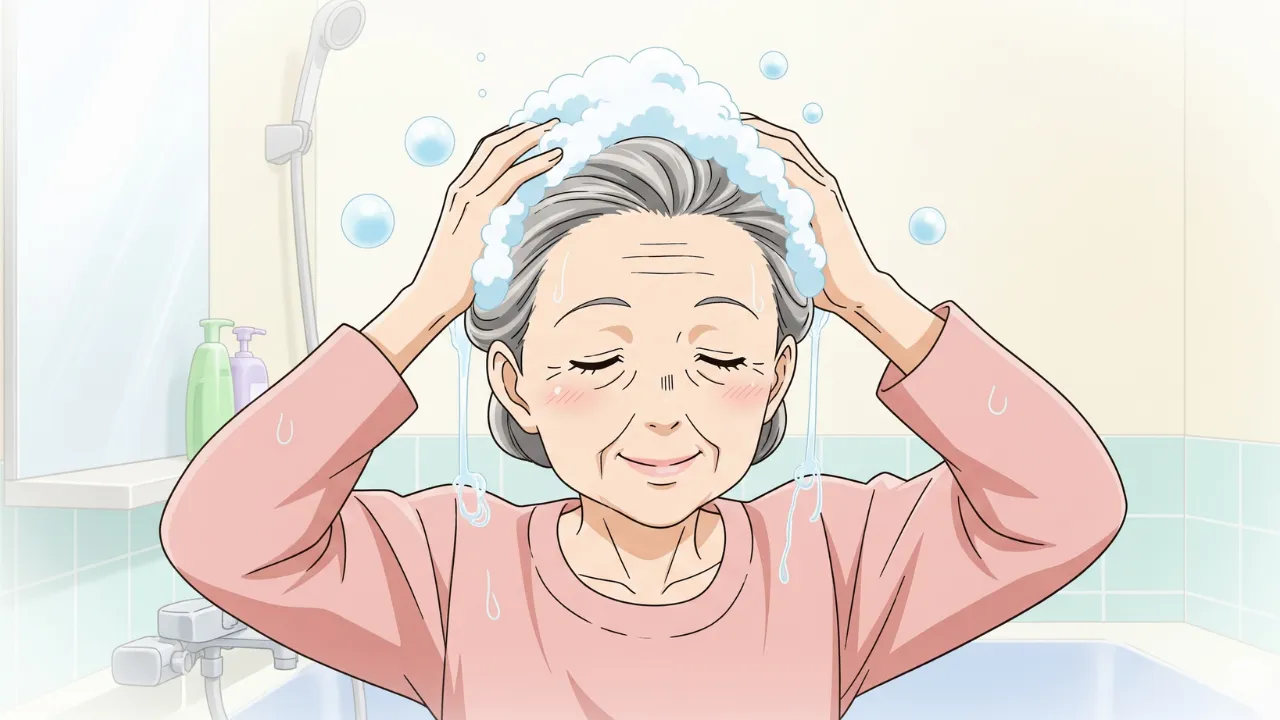 高齢者の洗髪頻度、毎日はNG？抜け毛やフケ・かゆみを防ぐ新習慣