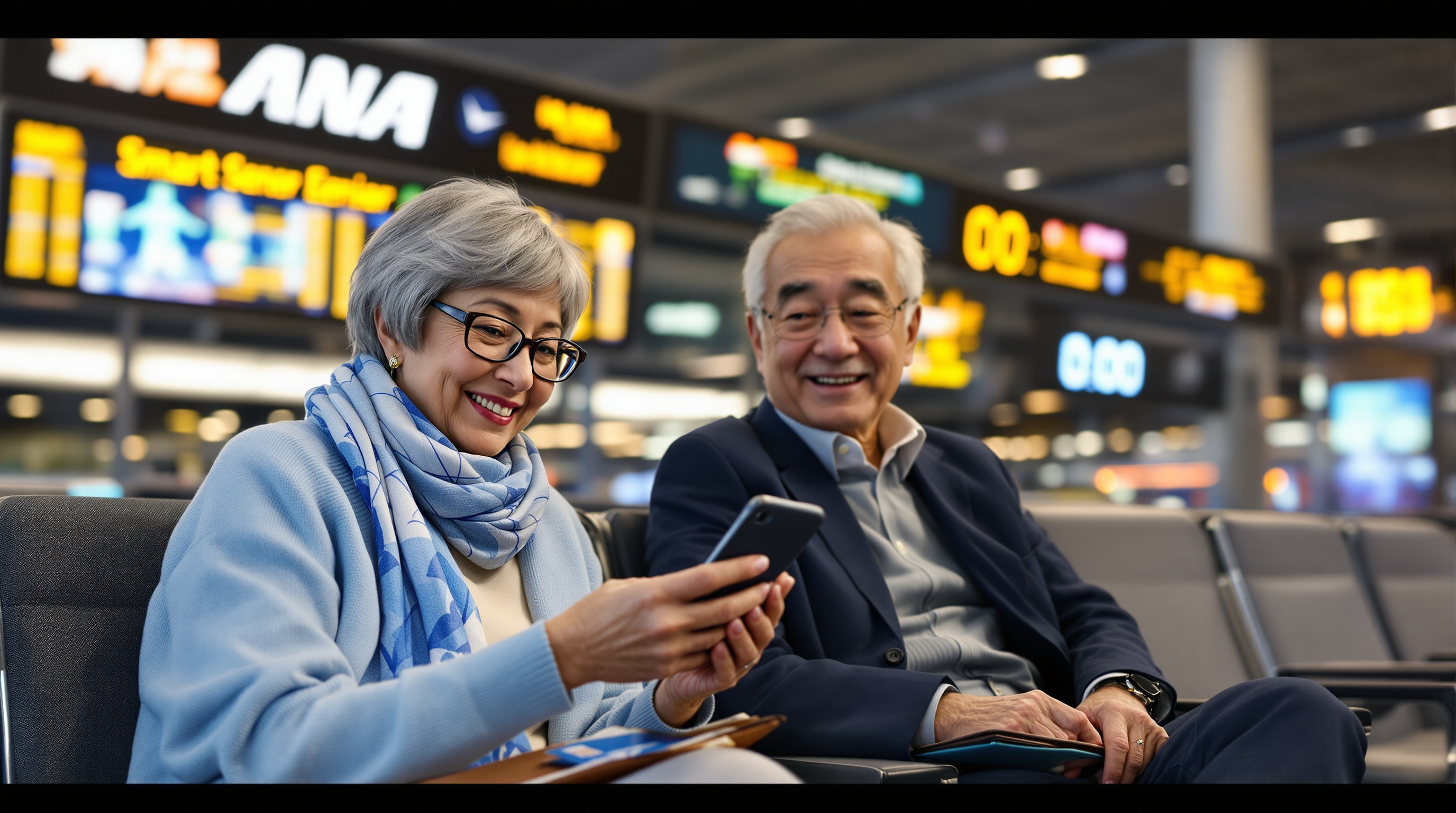 ANAシニア割引スマートシニア空割とは？65歳からの予約方法と料金を解説