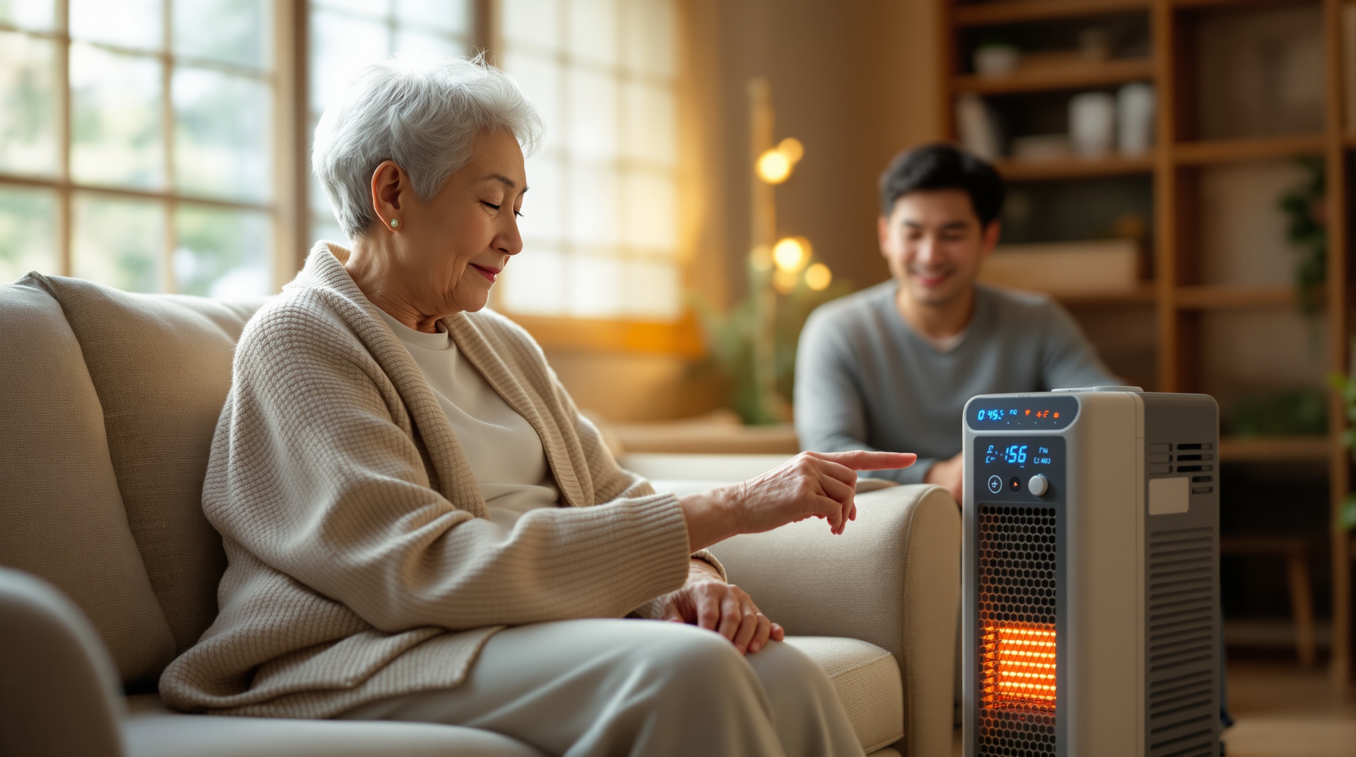 高齢者向け電気ストーブおすすめ5選！安全機能付きで転倒防止対応