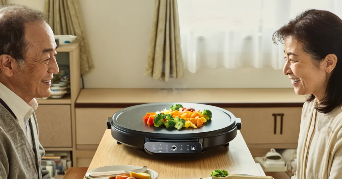 高齢者向けホットプレートおすすめ5選！軽量で安全な選び方のポイント