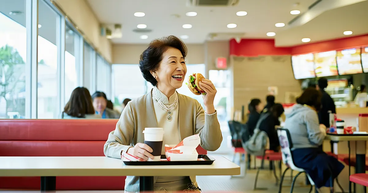 マクドナルドシニア割引の有無と確認方法を店舗別に解説